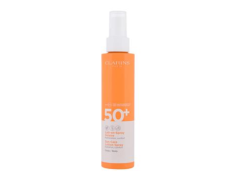 Opalovací přípravek na tělo Clarins Sun Care Lotion Spray SPF50+ 150 ml