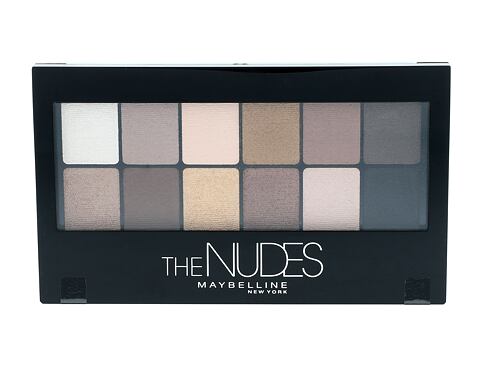 Oční stín Maybelline The Nudes Eyeshadow Palette 9,6 g poškozená krabička
