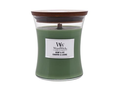 Vonná svíčka WoodWick Hemp & Ivy 275 g