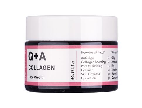 Denní pleťový krém Q+A Collagen 50 g bez krabičky