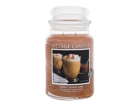 Vonná svíčka Village Candle Salted Caramel Latte 602 g