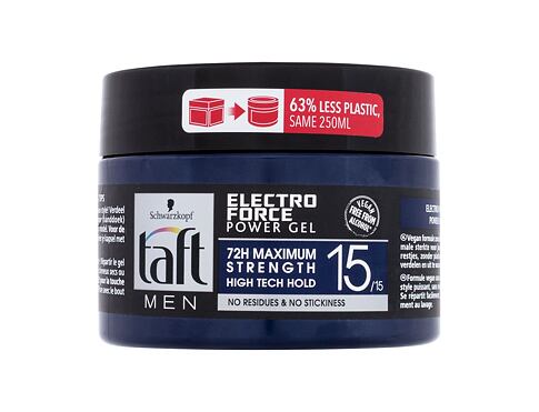 Gel na vlasy Schwarzkopf Taft Electro Force Power Gel 250 ml