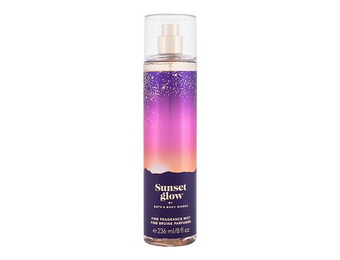 Tělový sprej Bath & Body Works Sunset Glow 236 ml poškozený flakon