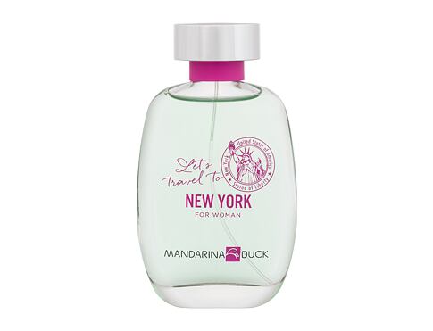 Toaletní voda Mandarina Duck Let´s Travel To New York 100 ml poškozená krabička