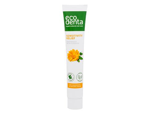 Zubní pasta Ecodenta Super+Natural Oral Care Sensitivity Relief 75 ml poškozená krabička