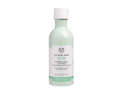 Čisticí krém The Body Shop Aloe Calming Cream Cleanser 250 ml