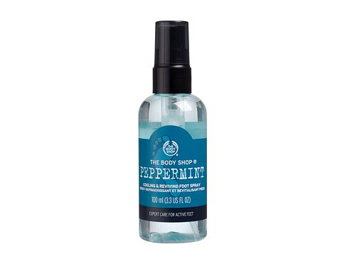 Sprej na nohy The Body Shop Peppermint Cooling & Reviving Spray 100 ml