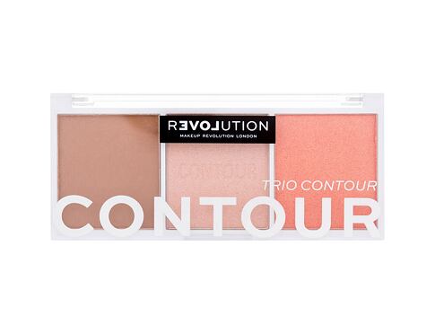 Konturovací paletka Revolution Relove Colour Play Contour Trio 6 g Sugar