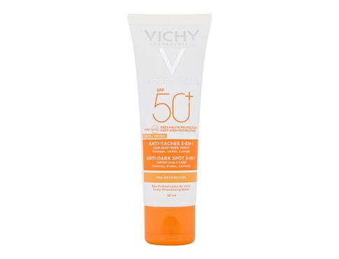 Denní pleťový krém Vichy Capital Soleil Anti-Dark Spot 3-in-1 SPF50+ 50 ml