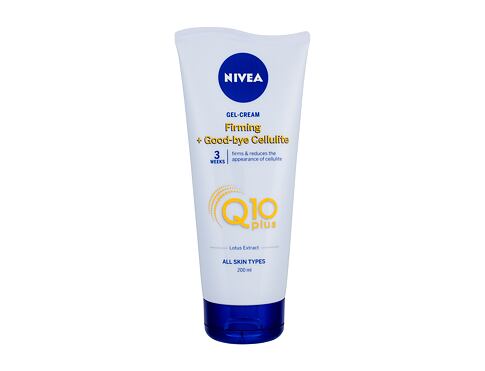 Proti celulitidě a striím Nivea Q10 Multi Power 5 in 1 Firming + Cellulite Gel 200 ml poškozený flakon