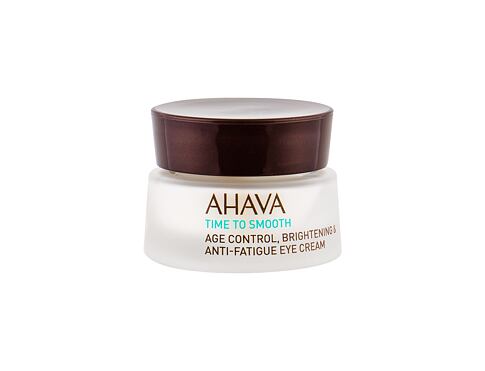 Oční krém AHAVA Time To Smooth Age Control, Brightening & Anti-Fatigue Eye Cream 15 ml Tester