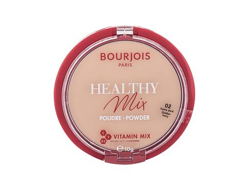 Pudr BOURJOIS Paris Healthy Mix 10 g 02 Golden Ivory poškozená krabička