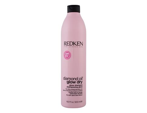 Šampon Redken Diamond Oil Glow Dry 500 ml poškozený flakon