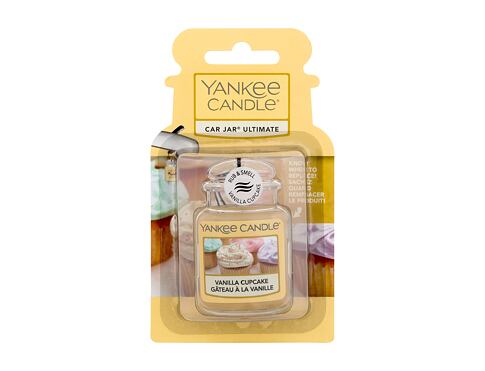 Vůně do auta Yankee Candle Vanilla Cupcake Car Jar 1 ks