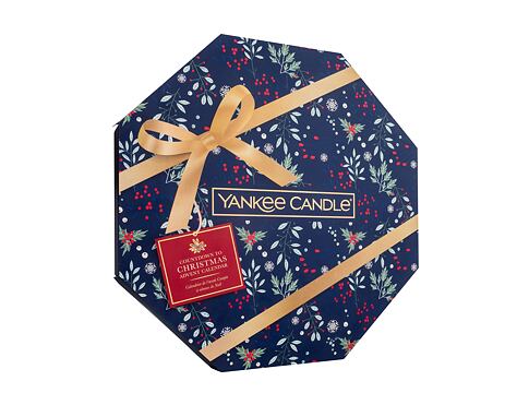 Vonná svíčka Yankee Candle Christmas Collection Christmas Advent Calendar 1 ks poškozená krabička Kazeta