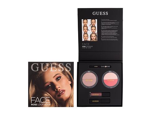 Tvářenka GUESS Look Book Face 7 g Rose Kazeta