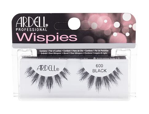 Umělé řasy Ardell Wispies 600 1 ks Black