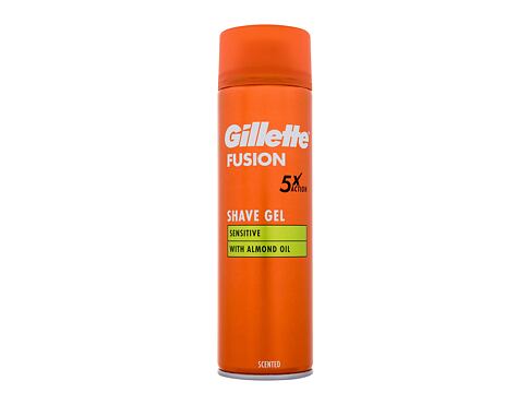Gel na holení Gillette Fusion Sensitive Shave Gel 200 ml