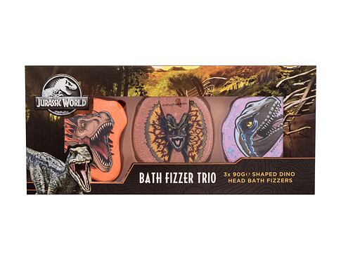 Bomba do koupele Universal Jurassic World Bath Fizzer Trio 90 g Kazeta