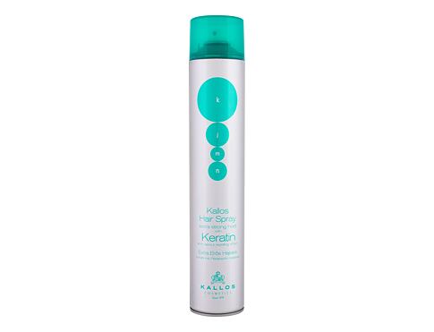 Lak na vlasy Kallos Cosmetics Keratin 750 ml poškozená krabička