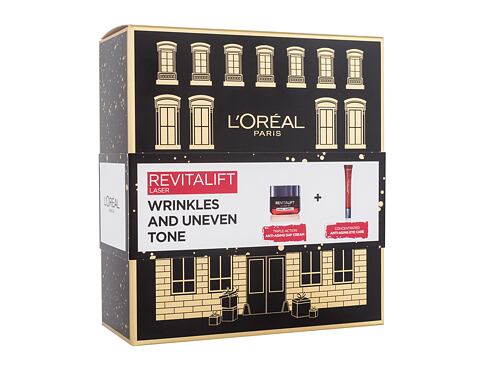 Denní pleťový krém L'Oréal Paris Revitalift Laser X3 Day Cream 50 ml poškozená krabička Kazeta