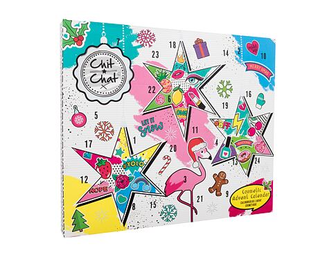 Lak na nehty Technic Chit Chat Cosmetic Advent Calendar 1 ks poškozená krabička Kazeta