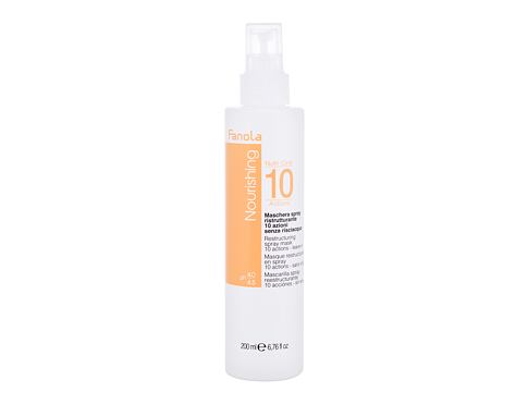 Bezoplachová péče Fanola Nourishing 10 Actions 200 ml poškozený flakon
