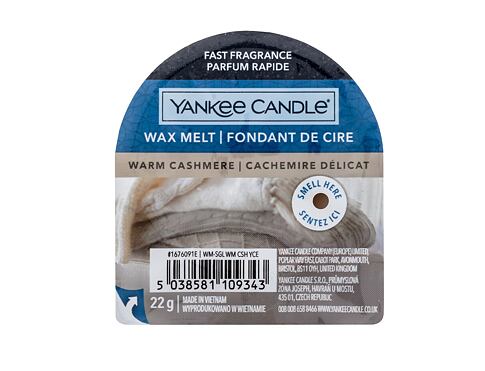 Vonný vosk Yankee Candle Warm Cashmere 22 g poškozený obal