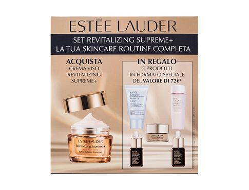 Denní pleťový krém Estée Lauder Revitalizing Supreme+ Complete Skincare Routine 50 ml poškozená krabička Kazeta