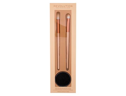 Štětec Makeup Revolution London Define & Blend 1 ks poškozená krabička