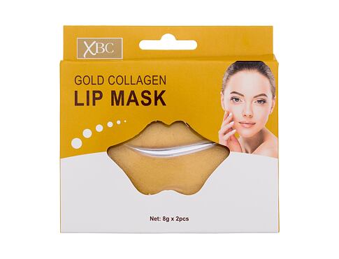 Pleťová maska Xpel Gold Collagen Lip Mask 2 ks