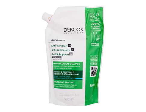 Šampon Vichy Dercos Anti-Dandruff Normal to Oily Hair Náplň 500 ml