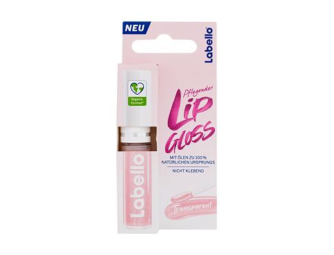 Olej na rty Labello Pflegender Lip Gloss 5,5 ml Transparent