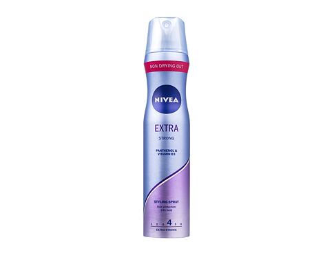 Lak na vlasy Nivea Extra Strong 250 ml poškozený flakon