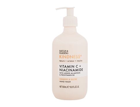 Tekuté mýdlo Baylis & Harding Kindness+ Vitamin C + Niacinamide Cleanse & Glow Hand Wash 500 ml