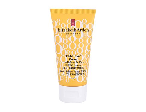 Opalovací přípravek na obličej Elizabeth Arden Eight Hour Cream Sun Defense SPF50 50 ml poškozená krabička