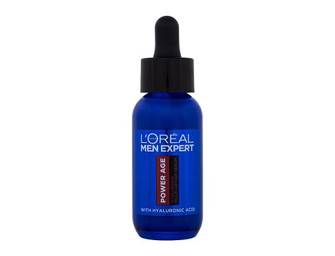 Pleťové sérum L'Oréal Paris Men Expert Power Age Hyaluronic Multi-Action Serum 30 ml poškozená krabička