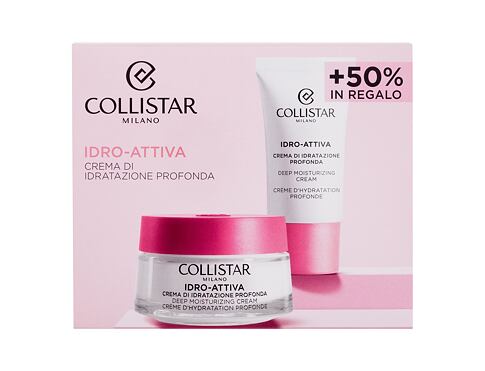 Denní pleťový krém Collistar Idro-Attiva Deep Moisturizing Cream 50 ml Kazeta