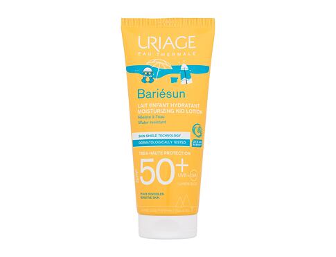 Opalovací přípravek na tělo Uriage Bariésun Moisturizing Kid Lotion SPF50+ 100 ml poškozená krabička