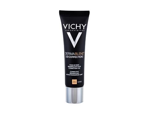 Make-up Vichy Dermablend™ 3D Antiwrinkle & Firming Day Cream SPF25 30 ml 35 Sand poškozená krabička