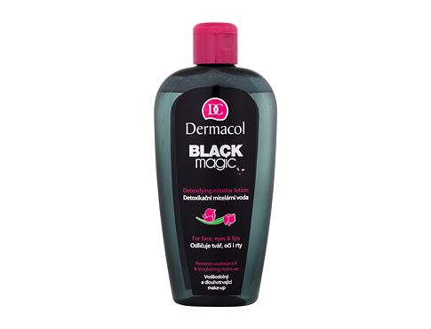 Micelární voda Dermacol Black Magic Detoxifying 200 ml poškozený flakon