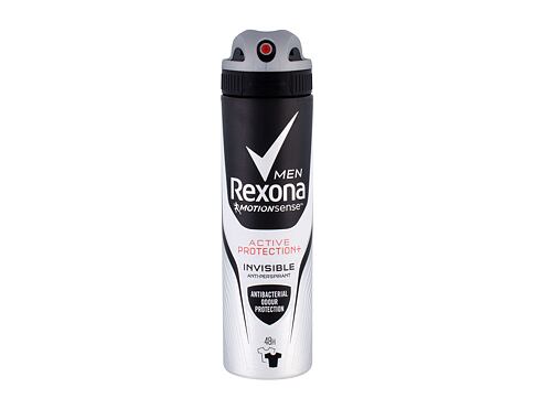 Antiperspirant Rexona Men Active Protection+ Invisible 150 ml poškozený flakon