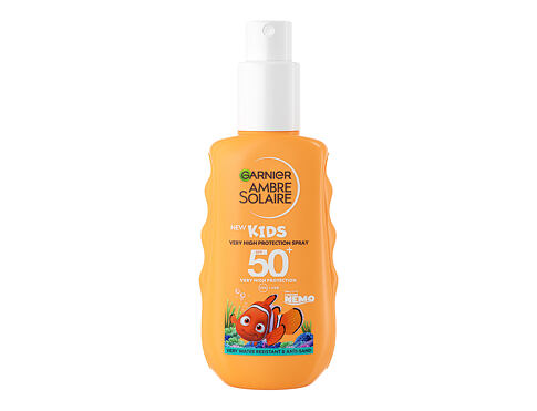 Opalovací přípravek na tělo Garnier Ambre Solaire Kids Sun Protection Spray SPF50 150 ml