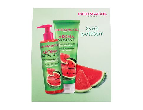 Tekuté mýdlo Dermacol Aroma Moment Fresh Watermelon 250 ml Kazeta