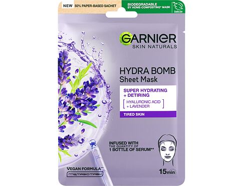 Pleťová maska Garnier SkinActive Moisture Bomb Super Hydrating + Anti-Fatigue 1 ks
