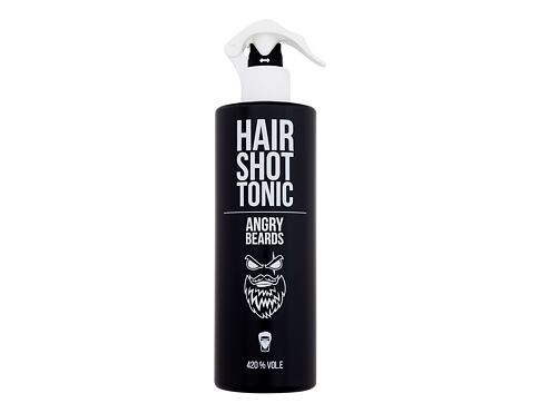 Bezoplachová péče Angry Beards Hair Shot Tonic 500 ml poškozená krabička