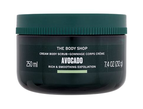 Tělový peeling The Body Shop Avocado Cream Body Scrub 250 ml