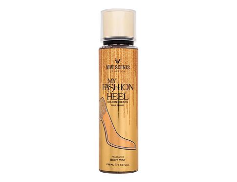 Tělový sprej Vive Scents My Fashion Heel Golden Dreams 236 ml poškozený flakon