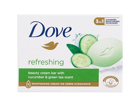 Tuhé mýdlo Dove Fresh Beauty Cream Bar 90 g