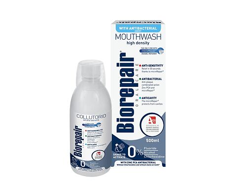 Ústní voda Biorepair Antibacterial Mouthwash 3in1 500 ml